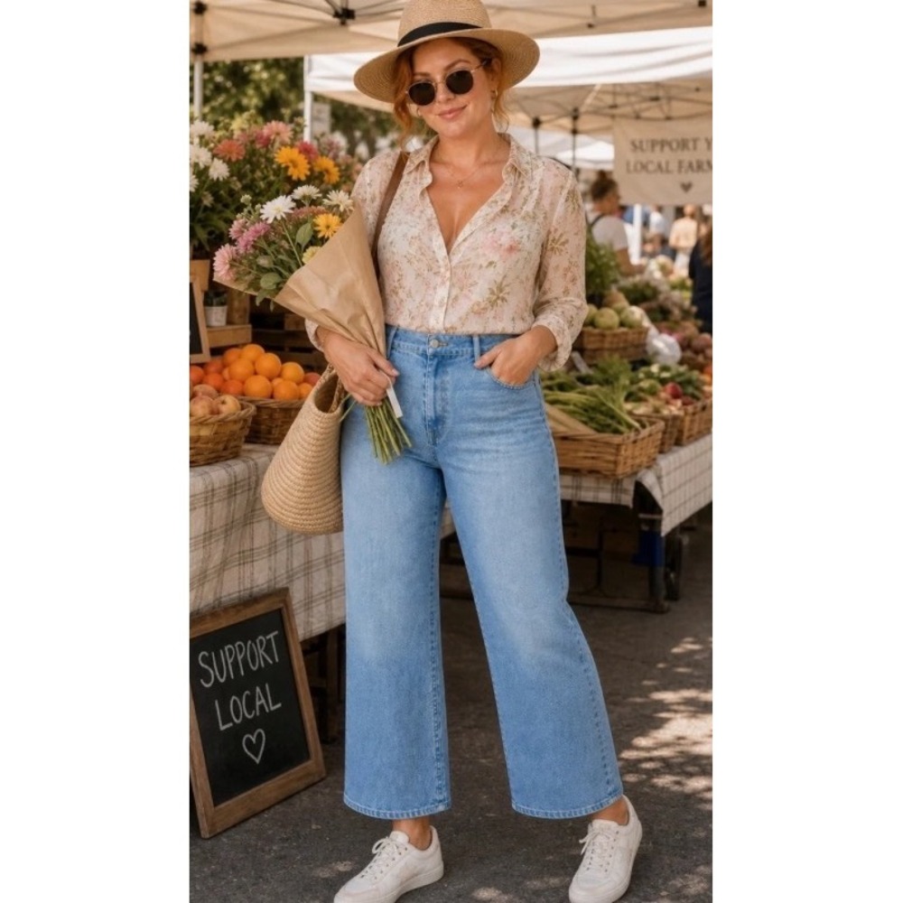 MOTHER The Dodger Ankle Jeans Lets Get It Together Indigo‎ Size 30 New With Tags